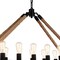 Cwi Lighting Ganges 18 Light Up Chandelier With Black Finish 9671P49-18-RC-101 - alternate 2
